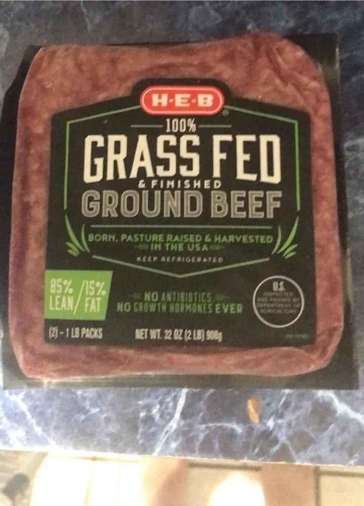 Grass Fed & Finished Ground Beef