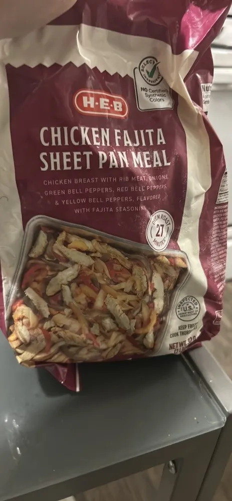 Chicken Fajita Sheet Pan Meal