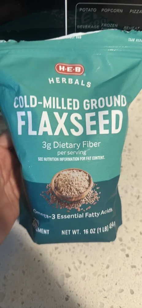 COLD-MILLED GROUND FLAXSEED