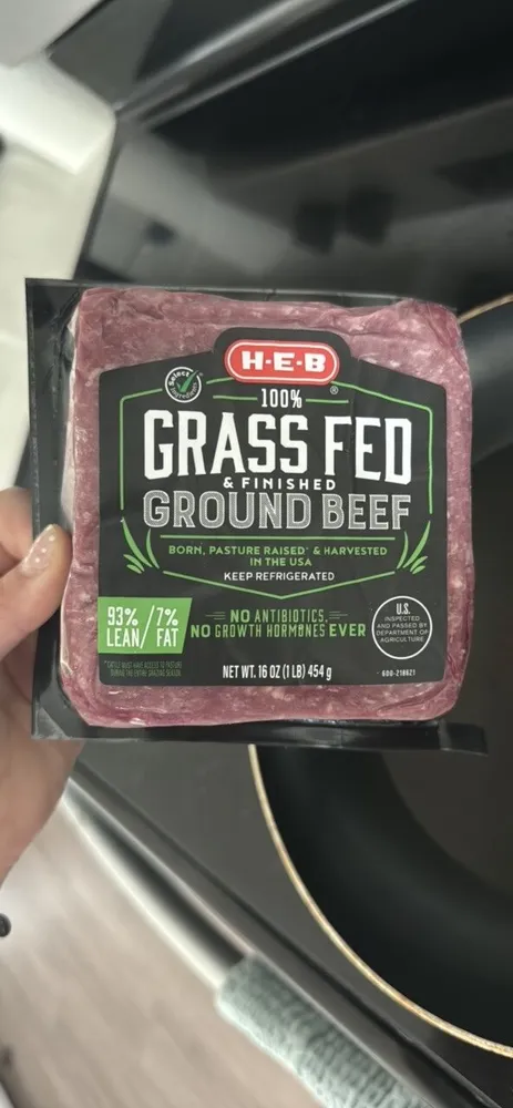 100% Grass Fed & Finished Ground Beef