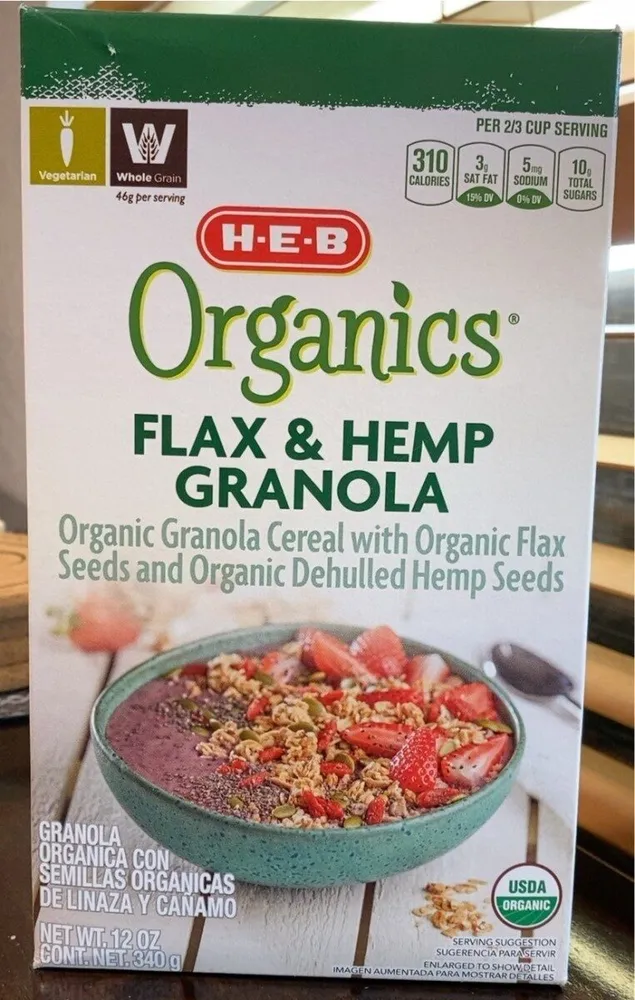 Flax & Hemp Granola