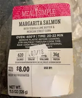 Margarita Salmon with Tequila Lime Butter & Mexican Street Corn