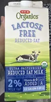 HEB Organic Lactose Free Reduced Fat Milk