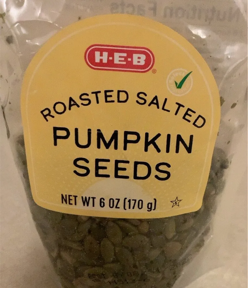 Roasted Salted Pumpkin Seeds