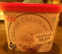 Vanilla Bean Flavored Premium Ice Cream