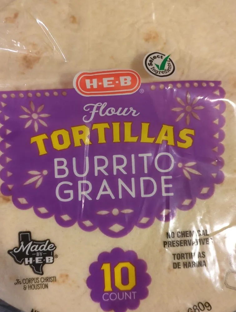 Flour Tortillas Burrito Grande