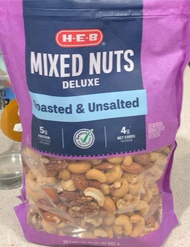 Mixed Nuts Deluxe Roasted & Unsalted