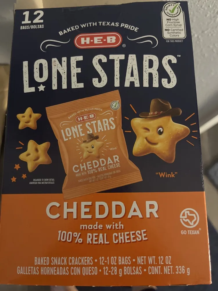Lone Stars Cheddar