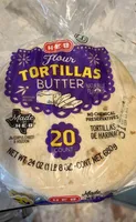 Flour butter tortillas