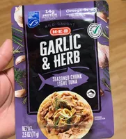 Garlic & Herb Seasoned Chunk Light Tuna