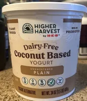 Coconut based yogurt plain