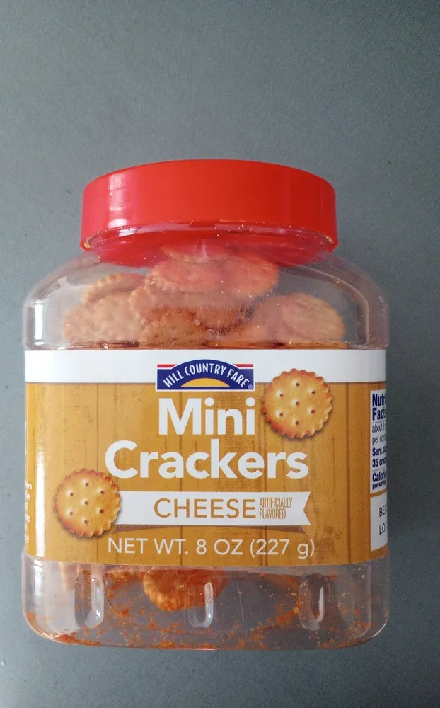Mini Crackers Cheese