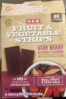 FRUIT & VEGETABLE STRIPS VERY BERRY