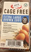 Cage Free Extra Large Brown Eggs