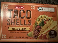 Taco Shells Yellow Corn