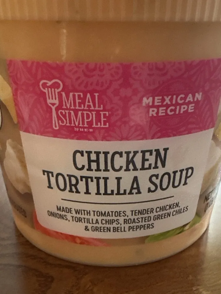 CHICKEN TORTILLA SOUP