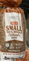 HEB Small 100% Whole Wheat Bread