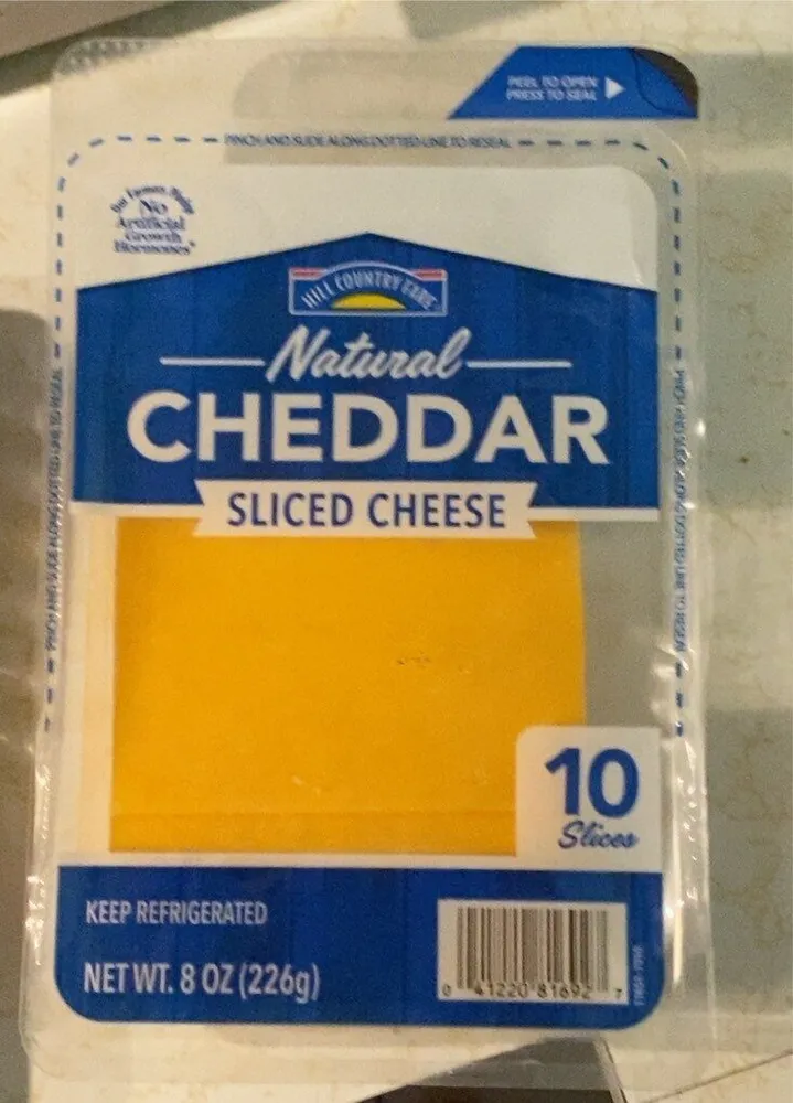Natural cheddar