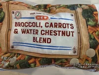 BROCCOLI, CARROTS & WATER CHESTNUT BLEND