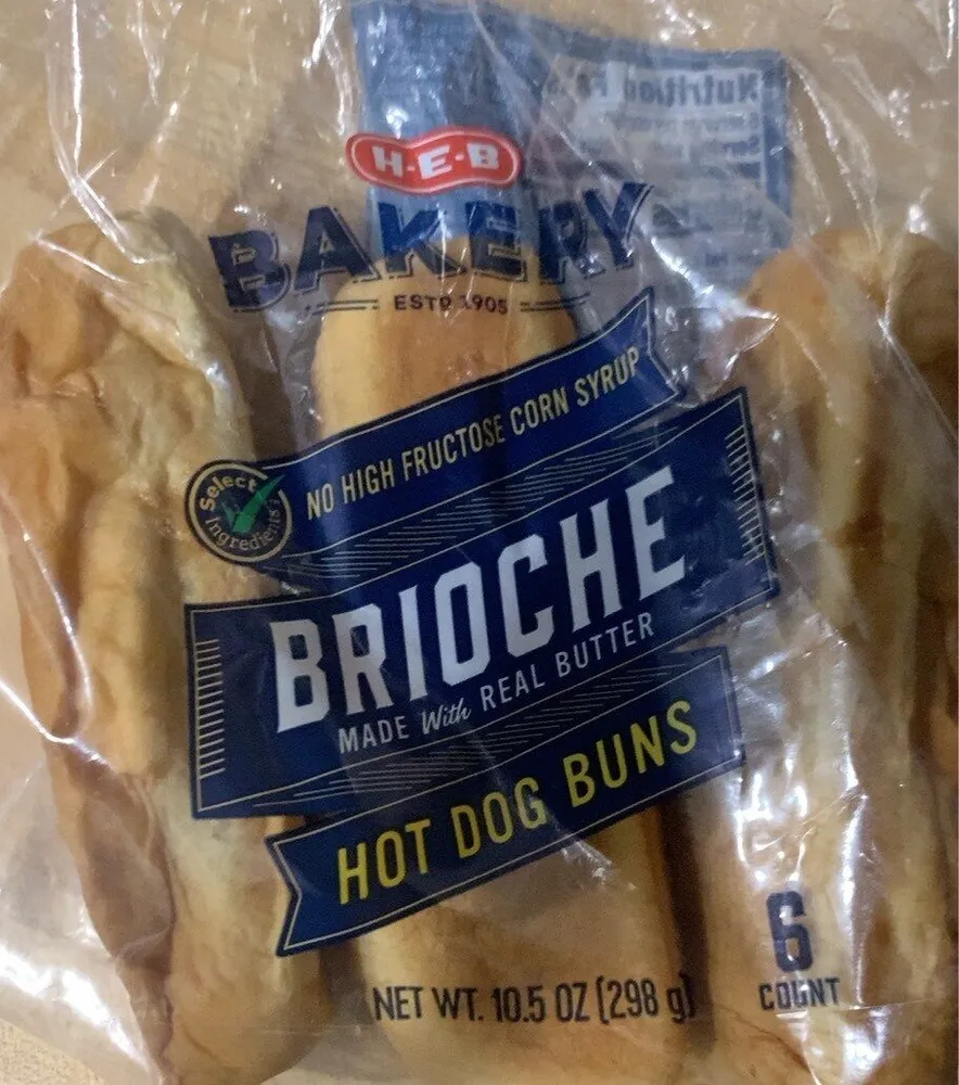 Brioche Hot Dog Buns