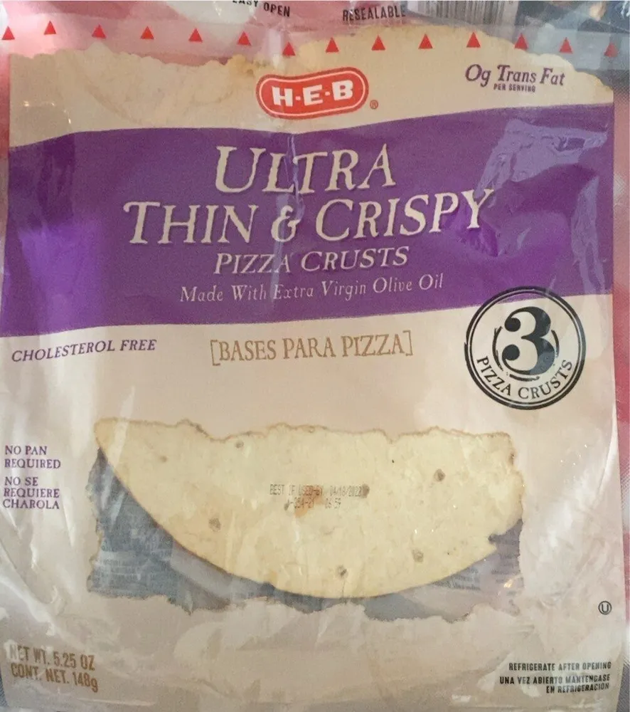 Ultra Thin & Crispy Pizza Crusts