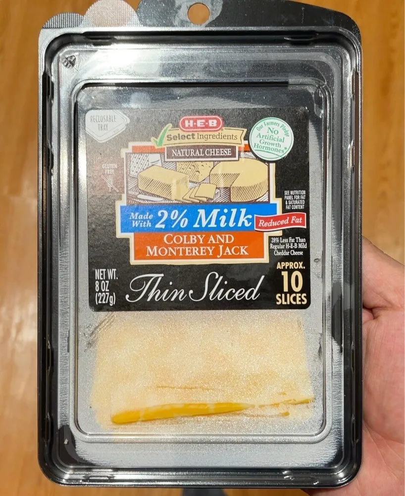 Colby and Monterey Jack cheese