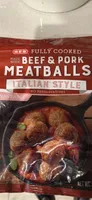 Beef & Pork Meatballs Italian Style