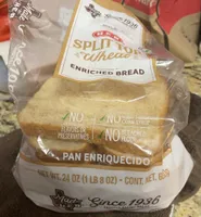 Split top wheat bread