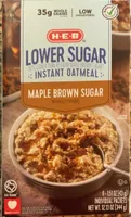 Lower Sugar Maple Brown Sugar Instant Oatmeal