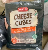 Cheese Cubes Colby and Monterey Jack