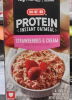 Protein Instant Oatmeal Strawberries & Cream