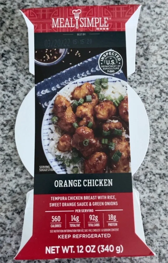 ORANGE CHICKEN