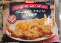 Breaded Butterfly Shrimp Coconut