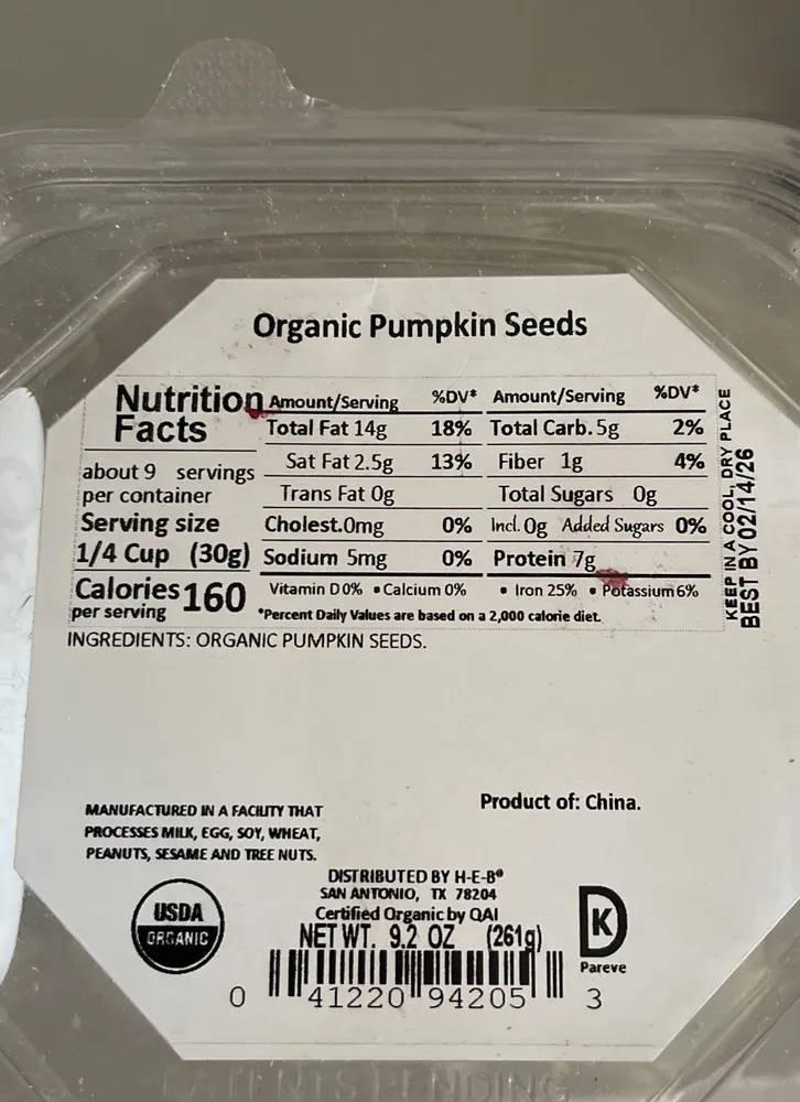 Pumpkin seeds