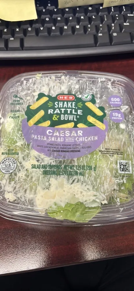 Caesar Pasta Salad with Chicken