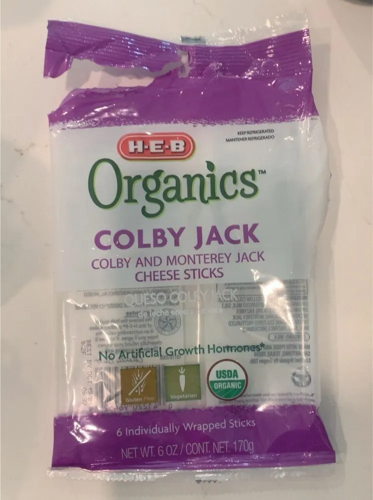 COLBY & MONTEREY JACK CHEESE STICKS