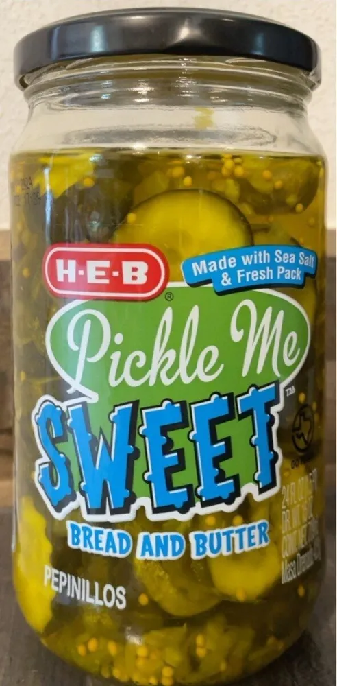 Pickle Me Sweet Bread and Butter Pickles