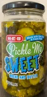 Pickle Me Sweet Bread and Butter Pickles