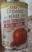 PETITE DICED TOMATOES NO SALT ADDED