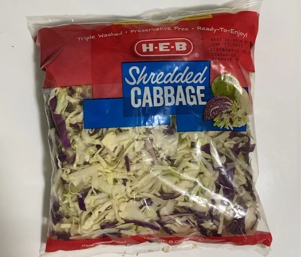 Shredded Cabbage