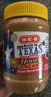 Honey creamy peanut butter spread
