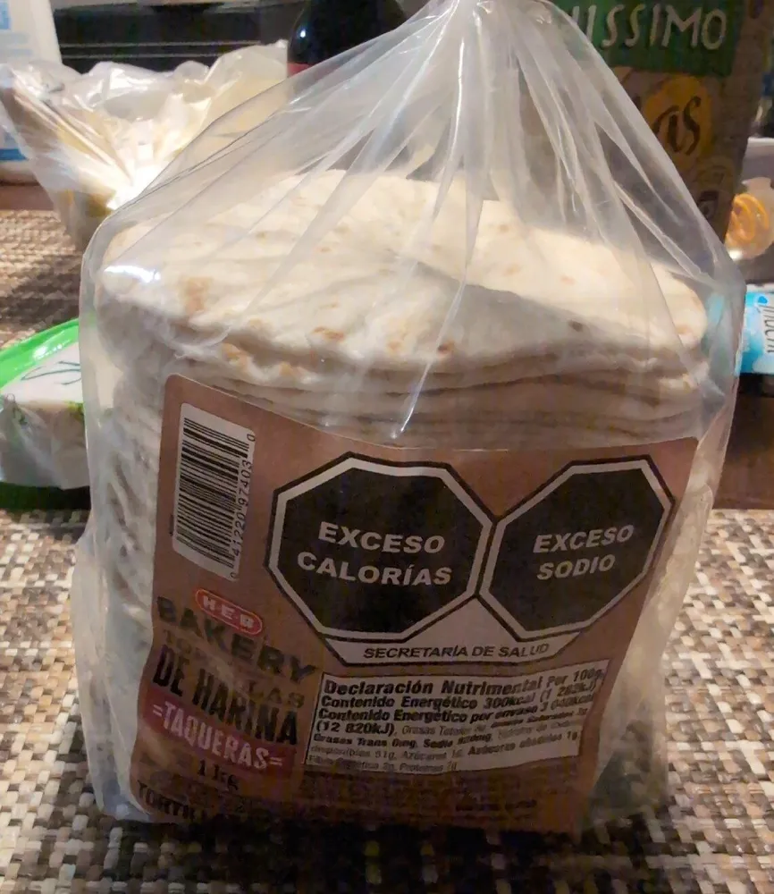 Tortillas De Harina Taqueras