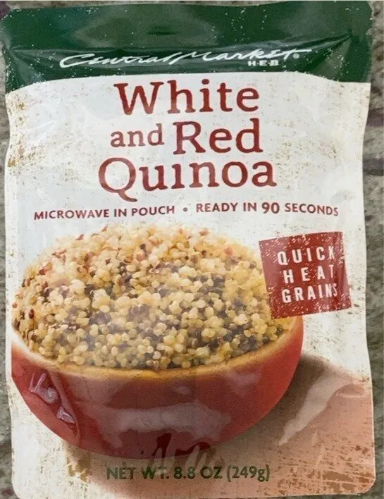 White and Red Quinoa