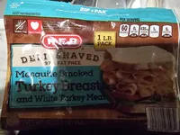 Mesquite Smoked Turkey Breast and White Turkey Meat