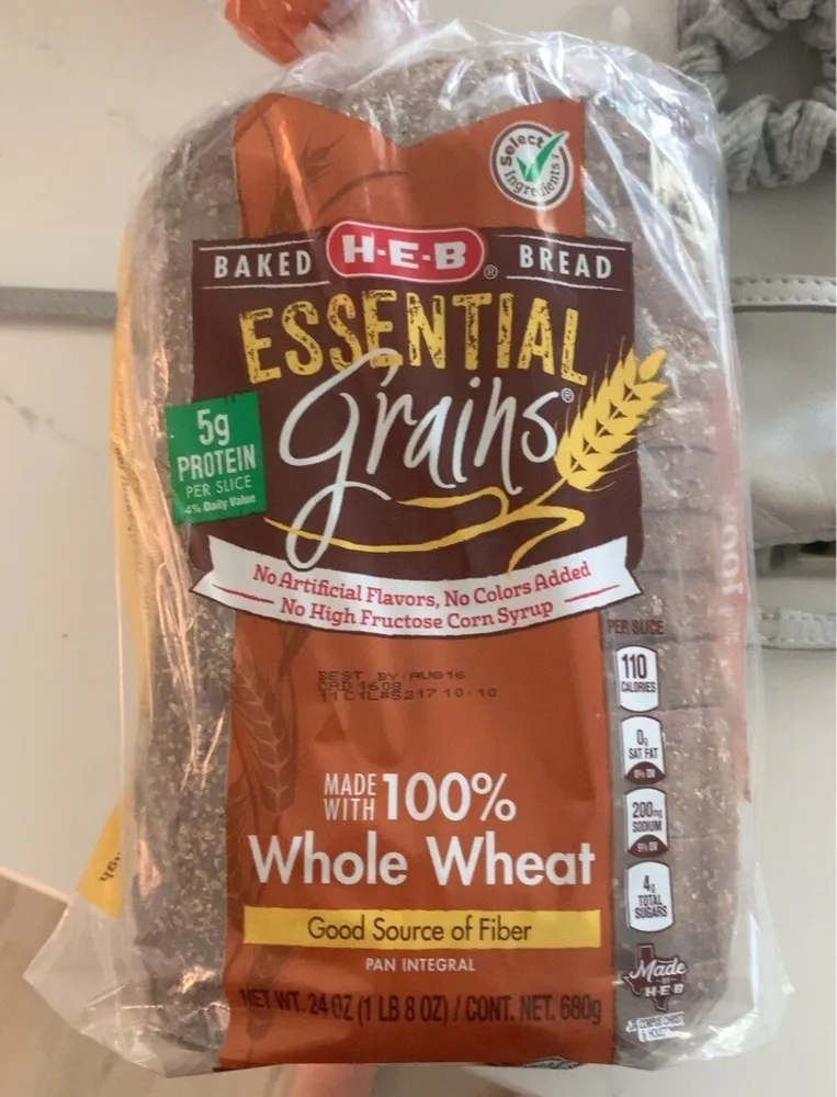 Essential Grains Whole Wheat Bread