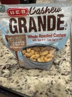 Whole Roasted Cashew with Sea Salt/Con Sal de Mar