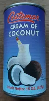 Cream of coconut