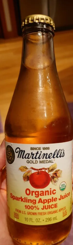 Organic Sparkling Apple Juice