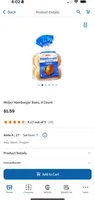 Hamburger Enriched Buns