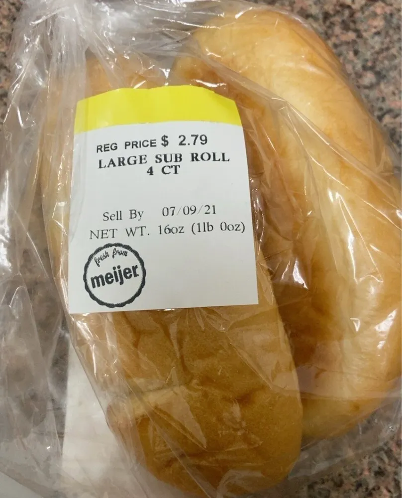 Large sub roll